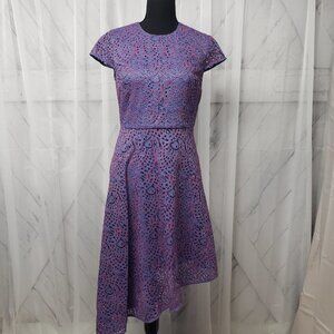 Banana Republic Purple Asymmetrical Dress